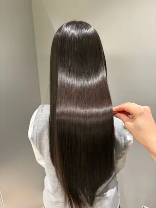 ロング 髪質改善/透明感カラ ー/hatsuneのヘアスタイル