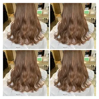 ロング カラー 髪質改善艶髪 ℍ𝔸ℝ𝕌𝕂𝔸のヘアスタイル