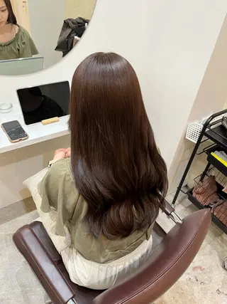 ロング カラー 【髪質改善　艶髪】 布川　莉穂のヘアスタイル