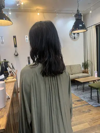 パーマ 東茉央/透明感カラー /パーマ🧸銀座のヘアスタイル