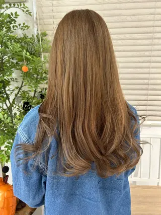 ロング カラー 💙まこと💙艶 カラー(Rico)のヘアスタイル