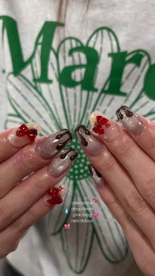 ネイル 🤎Two ERI🤎のネイルデザイン