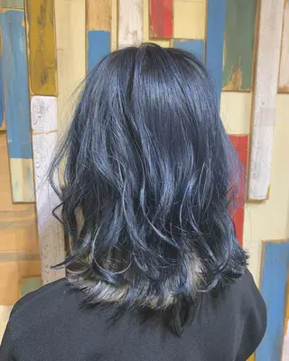 カラー 嶋村夏実🌼レイヤー 🌸白髪ぼかしのヘアスタイル