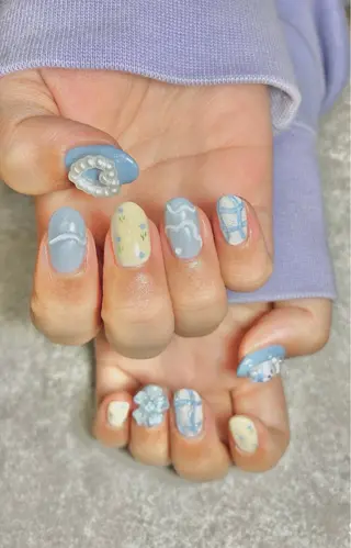 ネイル Liennail 持込デザインやり放題のネイルデザイン