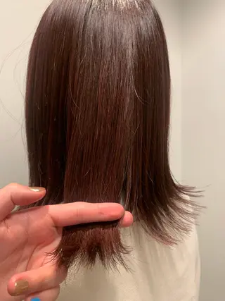 カラー 小沼采唯👧🏼 海好きオヌちゃんのヘアスタイル