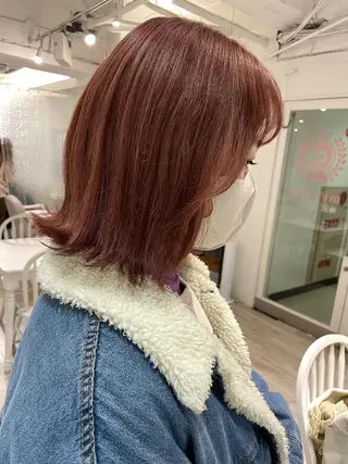 ミディアム カラー HARUKA韓国ヘア /Luana梅田のヘアスタイル