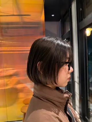 ミディアム 縮毛矯正/髪質改善 ヒカルのヘアスタイル