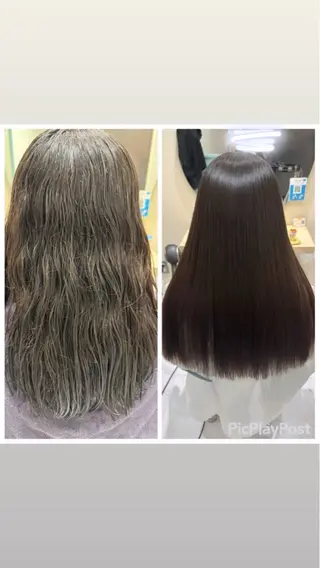 ロング 丹野 圭太のヘアスタイル