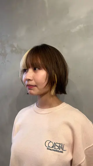 ミディアム 🌿ボブ パーマ高橋啓太🌿のヘアスタイル