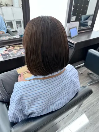 ショート カラー VISAGE Quon所属・中原 元のヘアスタイル