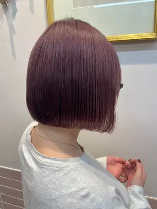 ミディアム カラー 北村 優斗のヘアスタイル