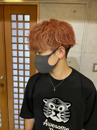 カラー メンズ 韓国ヘア🇰🇷 RYOTAのヘアスタイル