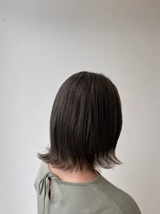 ミディアム 平間 稔希のヘアスタイル