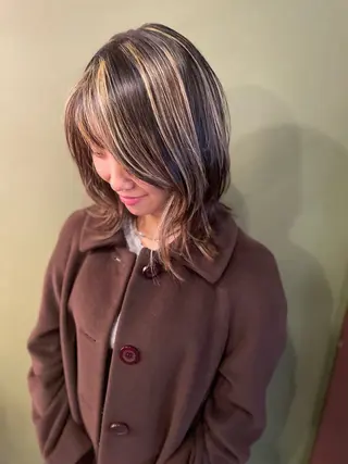 ミディアム カラー PATH-hair. storeのヘアスタイル