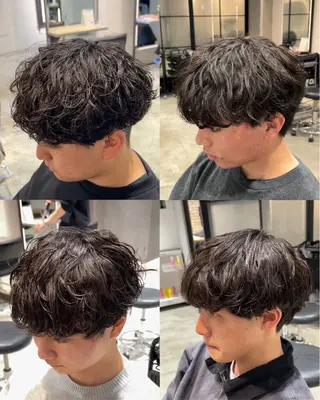 パーマ メンズ メンズカット/柏/韓 国/メンズパーマ航太のヘアスタイル