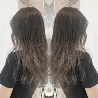 ロング sano sayakaのヘアスタイル