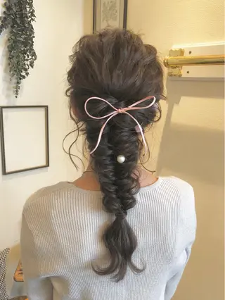 ロング ヘアアレンジ Takagi Nanamiのヘアスタイル