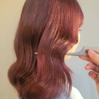 カラー 無料カットモデル/ セット/COCOKAのヘアスタイル