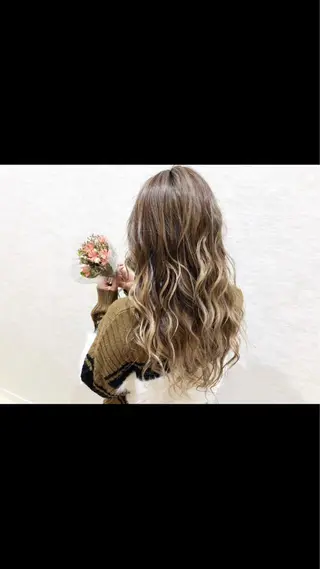 ロング カラー 韓国レイヤー/髪質 改善/縮毛🤍吉田のヘアスタイル