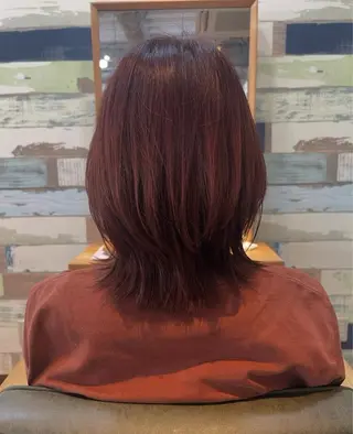 カラー 透明感カラー🫧🩵 林　菜々美のヘアスタイル
