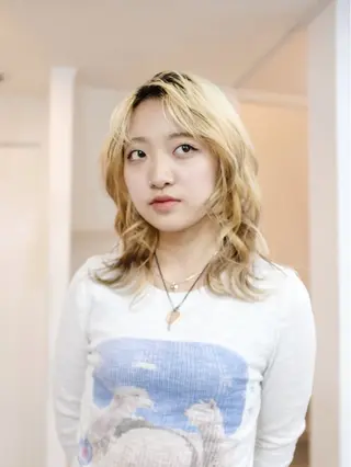 ミディアム カラー ヘアアレンジ 🦠カラーリスト/ 魚瀬あおい🦠のヘアスタイル