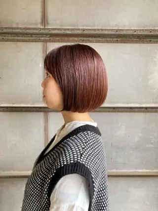 ショート カラー haruki💐笹塚 インナーカラーのヘアスタイル
