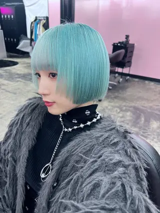 ショート KIJI所属・haruka/ ハイトーンのヘアスタイル