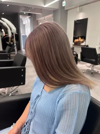 ミディアム カラー 山下 光太郎のヘアスタイル