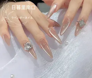 ネイル ラベンダー💖日暮里 ルル💖ネイルのネイルデザイン