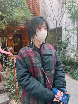 ミディアム 関 京磨のヘアスタイル