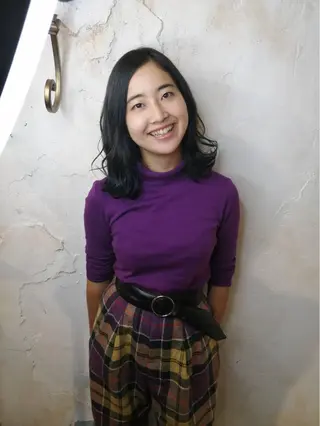 ミディアム マネージャー 山城洸希のヘアスタイル