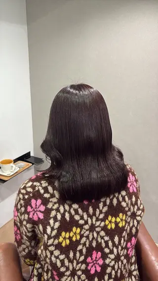ミディアム カラー スズナ♡まろやか color🩰🎀のヘアスタイル