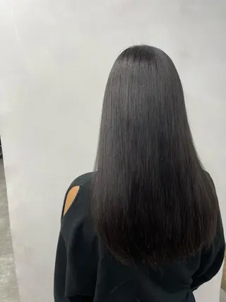 ロング 韓国風レイヤーカット 💕髪質改善💫拓海のヘアスタイル