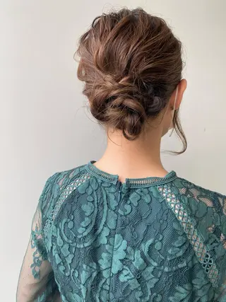 ヘアアレンジ 桑原 菜摘のヘアスタイル