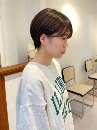 ショート KAZU keshiki大名のヘアスタイル