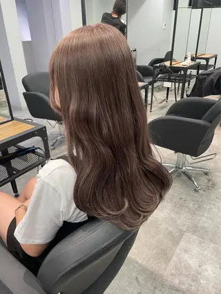 セミロング カラー fiika所属・絶対可愛くします！ miyuのヘアスタイル