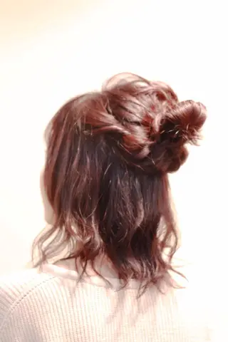 ミディアム Monica-札幌美髪専門美容室-所属・塩崎 春香のヘアスタイル