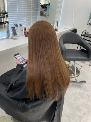 セミロング カラー 🌿透明感赤み消し Keishin🌿のヘアスタイル