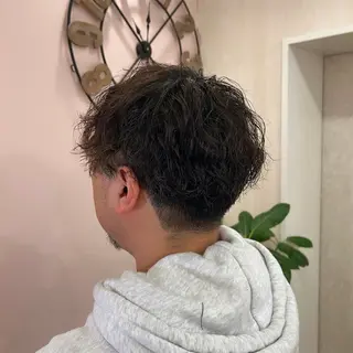 パーマ メンズ 韓国ヘア🧸髪質改善 🧸きくちみさきのヘアスタイル