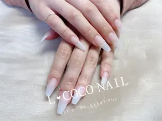 ロング L·COCO Nail所属・L♡ COCO nailのネイルデザイン
