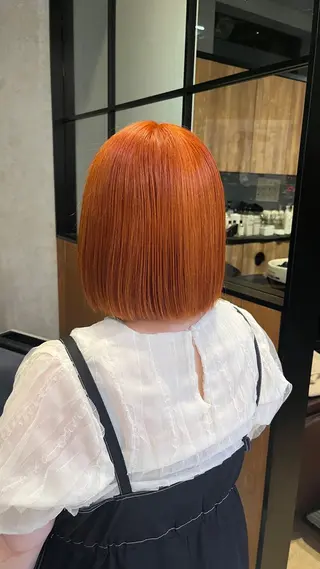 ミディアム カラー yuuri🎀/大宮 /韓国ヘア/レイヤーのヘアスタイル