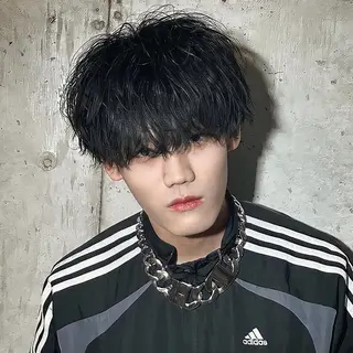 ショート メンズ メンズウルフ特化🐺 🔥長山耕大🔥のヘアスタイル