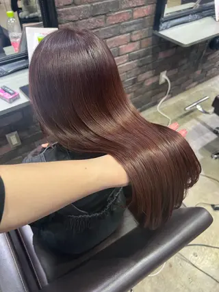 ロング 🔥髪質改善×似合せ 🔥【天神美容室】のヘアスタイル