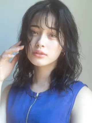 ミディアム カラー 🎀ハイトーン/レイ ヤー/Reina🎀のヘアスタイル