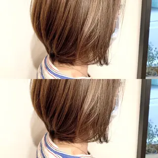 ショート カラー ヘアアレンジ 岡崎勇人/レイヤー/ 韓国/ケラチンTRのヘアスタイル