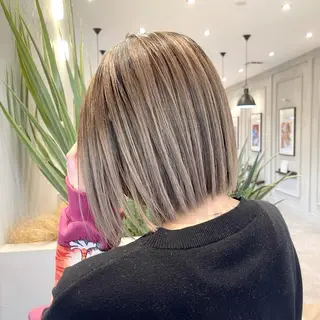 ショート カラー アンドウ ユウ/ レイヤーカット/韓国のヘアスタイル