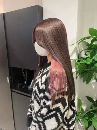 ロング 艶髪カラー✨ misaki .のヘアスタイル