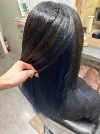 セミロング 横浜lapis amaneのヘアスタイル