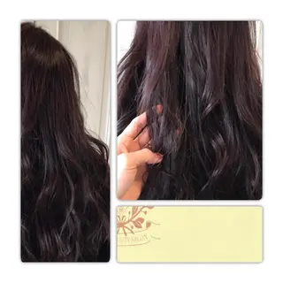 ロング カラー Jill franc ＿ ayanoのヘアスタイル