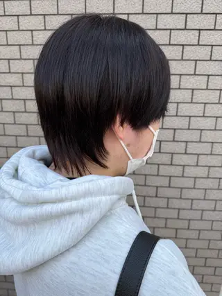 ショート カラー メンズ パーマ/ハイトーン /吉田眞のヘアスタイル